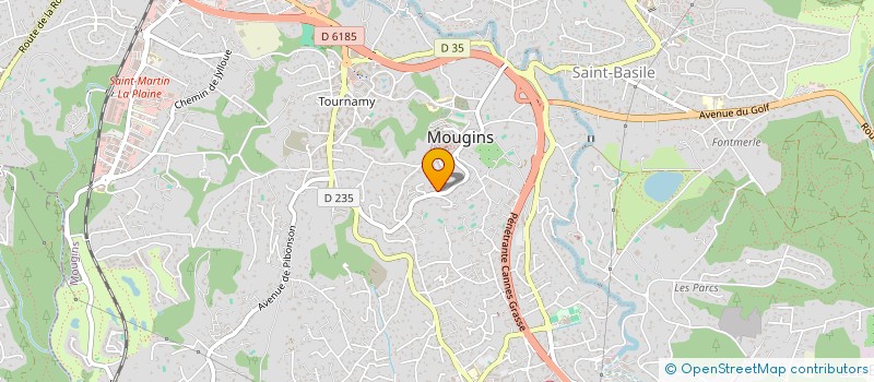 localisation de l'entreprise KUGGAVIKEN à MOUGINS