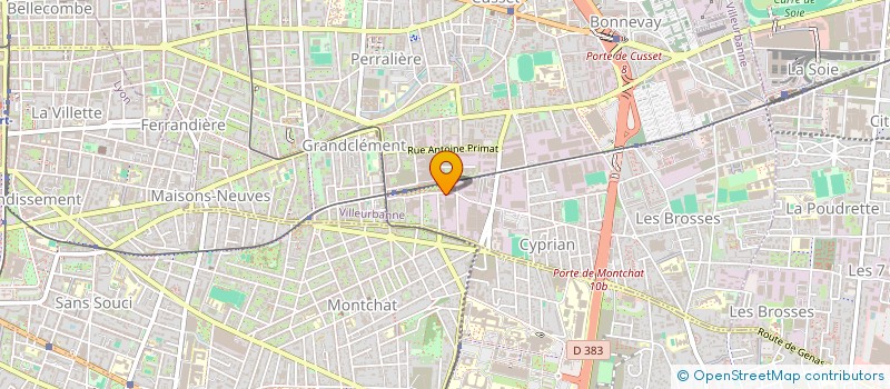 localisation de l'entreprise KUHNER SHAKER SARL à VILLEURBANNE