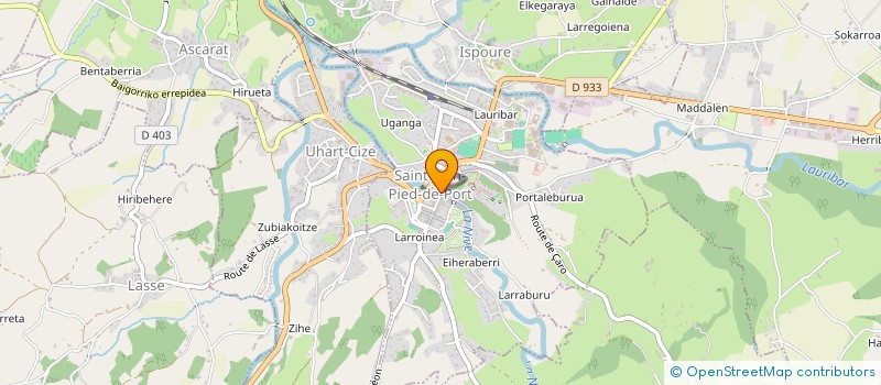 localisation de l'entreprise KUKA  SAINT-JEAN-PIED-DE-PORT