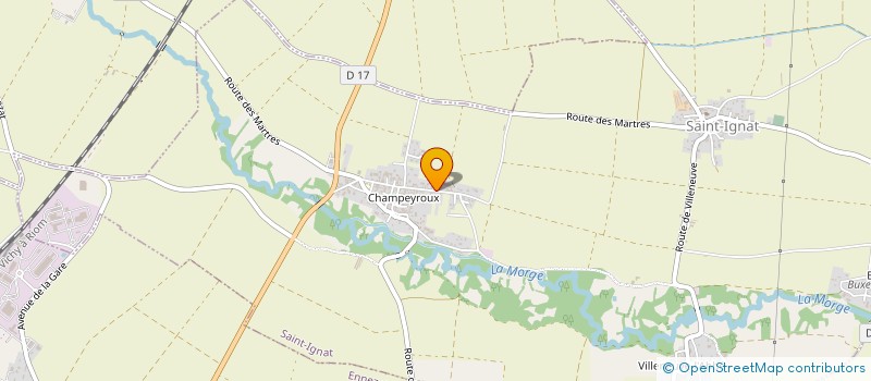 localisation de l'entreprise KUKULECZKA  CHAVAROUX