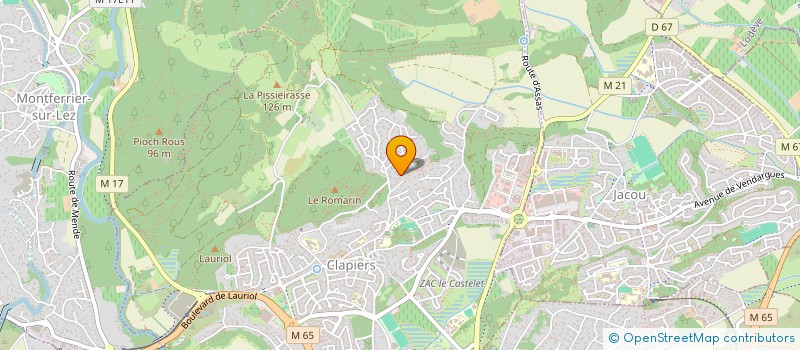 localisation de l'entreprise KULENI  CLAPIERS