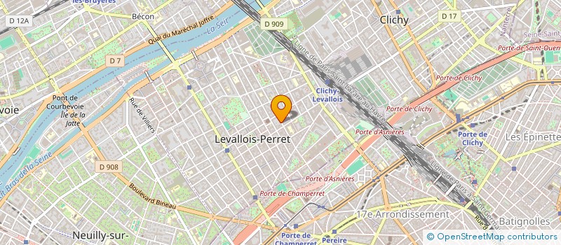 localisation de l'entreprise KULI à LEVALLOIS-PERRET