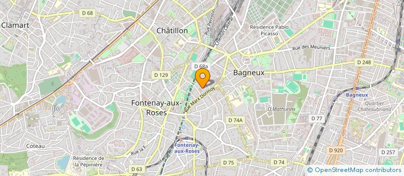 localisation de l'entreprise KULIKULT à FONTENAY-AUX-ROSES