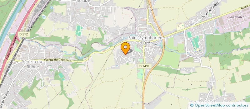 localisation de l'entreprise KULMINEO  SAINT-SYMPHORIEN-D'OZON