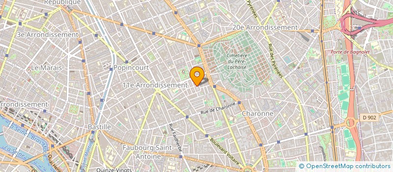 localisation de l'entreprise KULT ART MAG  PARIS