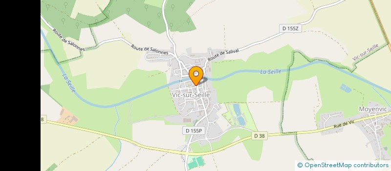 localisation de l'entreprise KULTUR  VIC-SUR-SEILLE