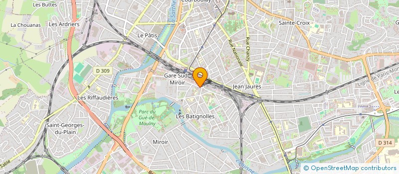 localisation de l'entreprise KULTUR KA  LE MANS