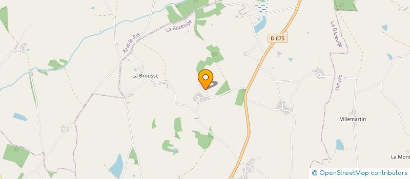 localisation de l'entreprise KULTURE BOTTE à LA BAZEUGE
