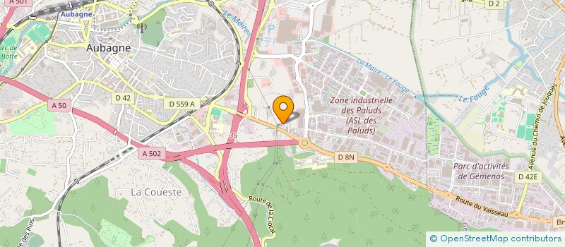 localisation de l'entreprise KULTURSOUND  AUBAGNE