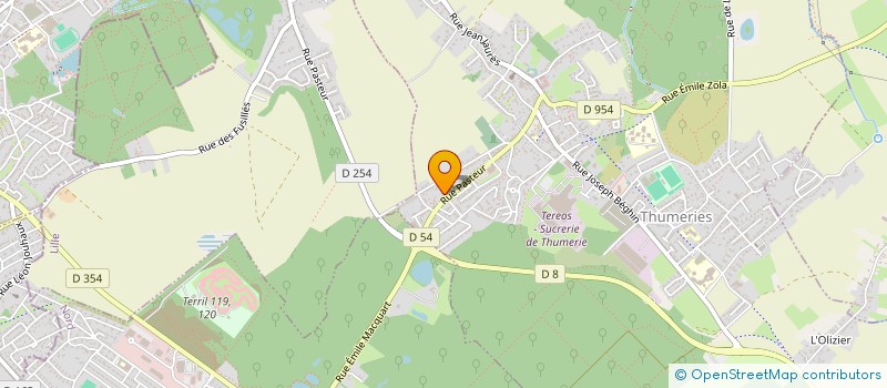 localisation de l'entreprise KULTURWAVE MUSIK  THUMERIES