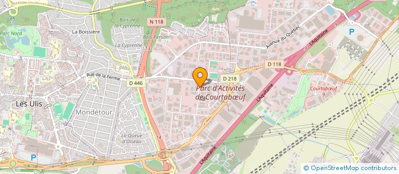 localisation de l'entreprise KULZER FRANCE à LES ULIS