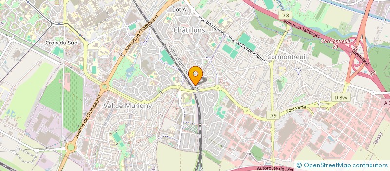 localisation de l'entreprise KUM  CORMONTREUIL