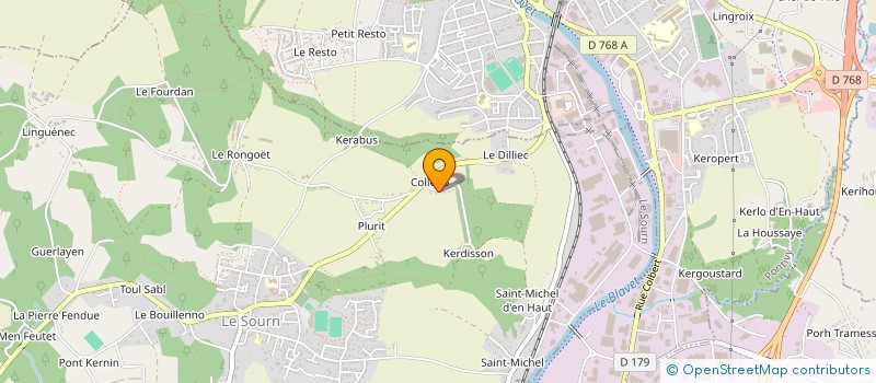 localisation de l'entreprise KUM-KUM  LE SOURN