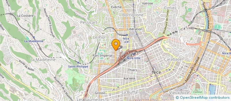 localisation de l'entreprise KUMA PRO à NICE