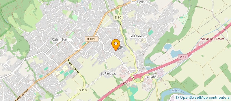 localisation de l'entreprise KUMKAT à SAINT-ISMIER