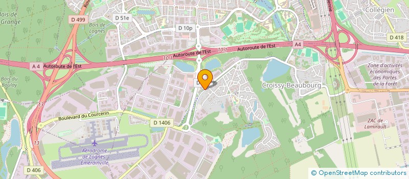 localisation de l'entreprise KUMO KOMPANY  CROISSY-BEAUBOURG