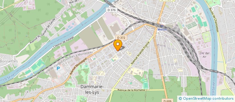 localisation de l'entreprise KUMPITAL à DAMMARIE-LES-LYS