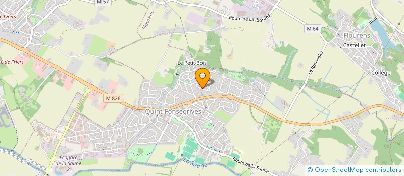 localisation de l'entreprise KUMQUAT LIVRAISON  QUINT-FONSEGRIVES