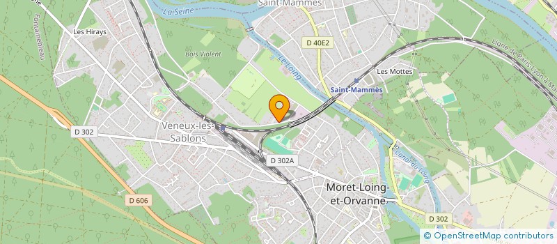 localisation de l'entreprise KUMRI  MORET-LOING-ET-ORVANNE