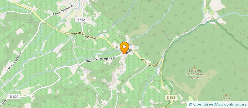 localisation de l'entreprise KUMULUS à ROUSSET-LES-VIGNES