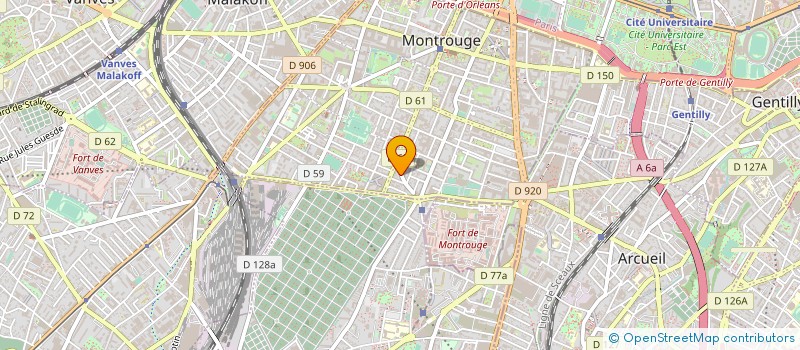 localisation de l'entreprise KUMY SERVICES à MONTROUGE