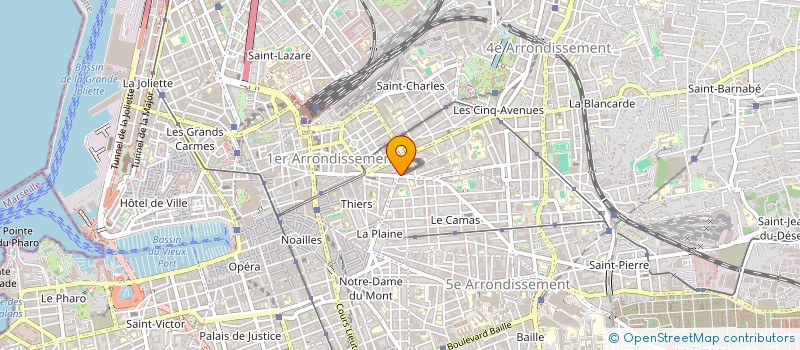 localisation de l'entreprise KUN FU INTERNE LIU HE BA FA ESPRIT DE LA MONTAGNE HUA à MARSEILLE