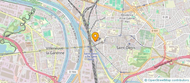 localisation de l'entreprise KUNBI TV  SAINT-DENIS