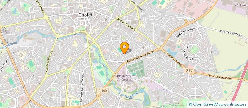 localisation de l'entreprise KUNDALINI à CHOLET