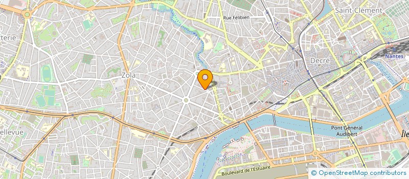 localisation de l'entreprise KUNG FU A NANTES à NANTES