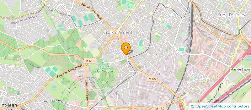 localisation de l'entreprise KUNG FU DEVELOPPEMENT à MONTPELLIER