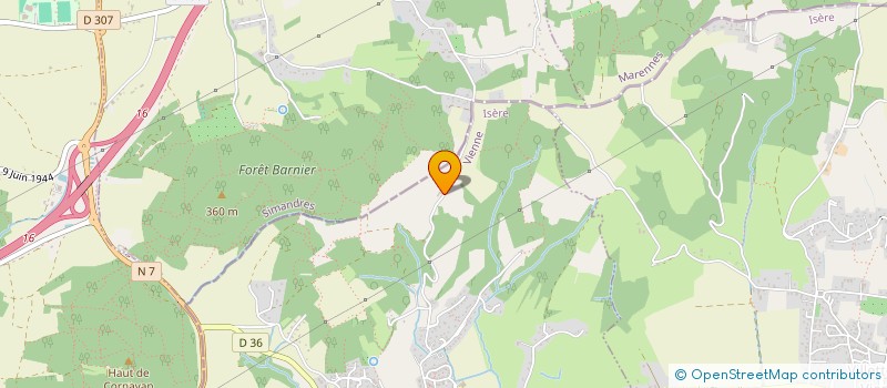 localisation de l'entreprise KUNG FU SHAOLIN VIENNOIS  CHUZELLES