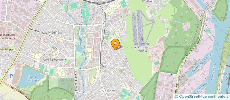 localisation de l'entreprise KUNG FU SHAOLIN VU BA AKSVB à STRASBOURG