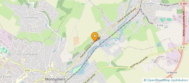 localisation de l'entreprise KUNG FU THIEU-LAM  MONTIVILLIERS