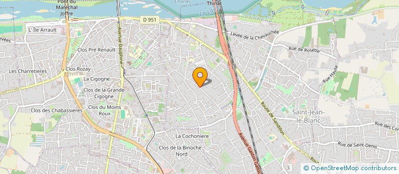 localisation de l'entreprise KUNG-FU WUSHU ORLEANS à ORLEANS