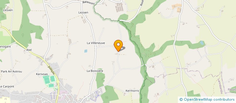 localisation de l'entreprise KUNGFU E BREIZH  PLOUGONVEN