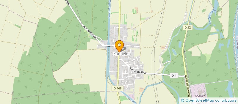localisation de l'entreprise KUNHEIM LINUX USER GROUPE  KUNHEIM