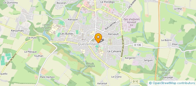 localisation de l'entreprise KUNKAN à QUESTEMBERT