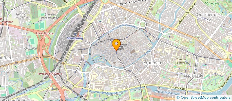 localisation de l'entreprise KUNKER FRANCE à STRASBOURG