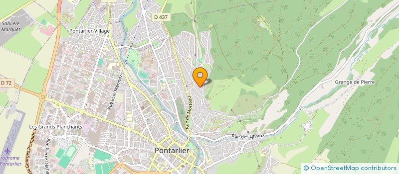 localisation de l'entreprise KUPABAC à PONTARLIER