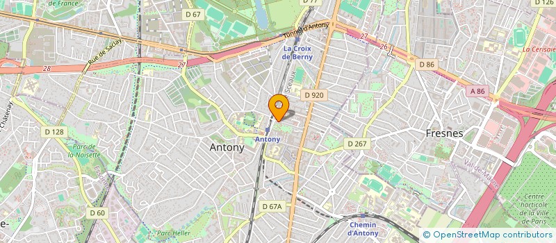 localisation de l'entreprise KUPELI IMMOBILIER à ANTONY