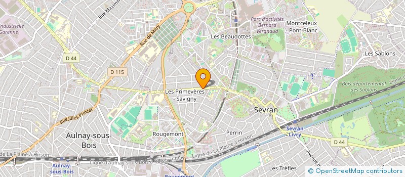 localisation de l'entreprise KUPERHANT ET CIE à SEVRAN