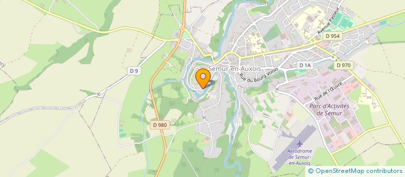 localisation de l'entreprise KUPKANA à SEMUR-EN-AUXOIS