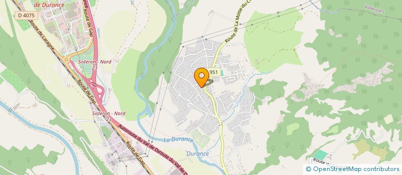 localisation de l'entreprise KUQI D.A.L.  SISTERON