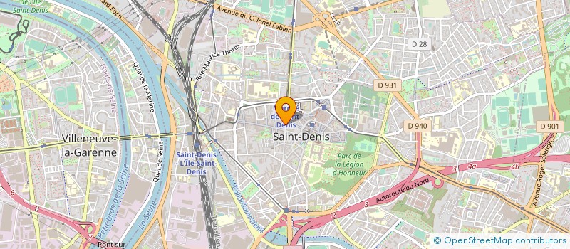 localisation de l'entreprise KURA GROUPE à SAINT-DENIS