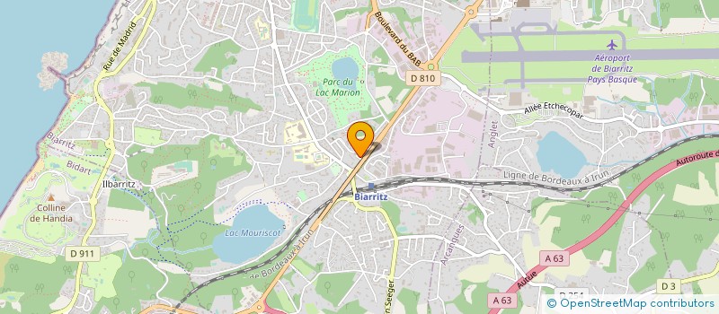 localisation de l'entreprise KURAIA à BIARRITZ