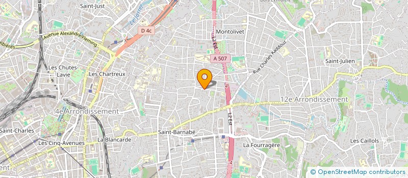 localisation de l'entreprise KURANDA à MARSEILLE