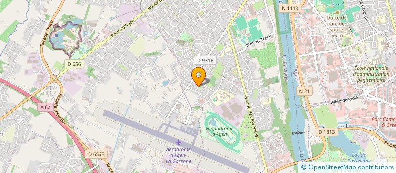 localisation de l'entreprise KURAS HOLDING  LE PASSAGE