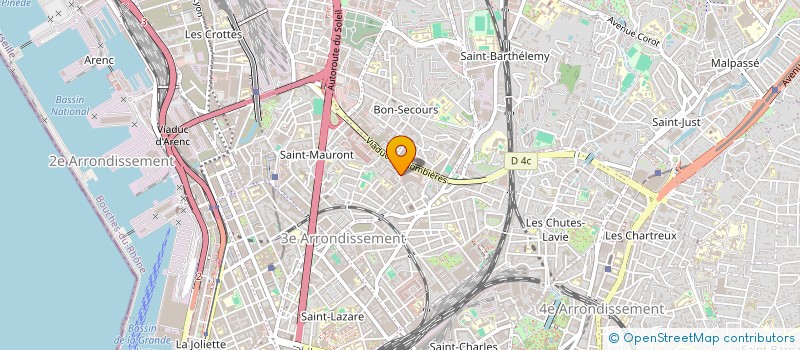 localisation de l'entreprise KURDE DE CULTURE ISLAMIQUE DE MARSEILLE à MARSEILLE