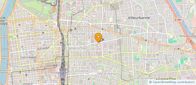 localisation de l'entreprise KUREYS BABA OCAGI  VILLEURBANNE