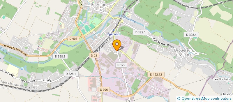 localisation de l'entreprise KURI à EPERNON